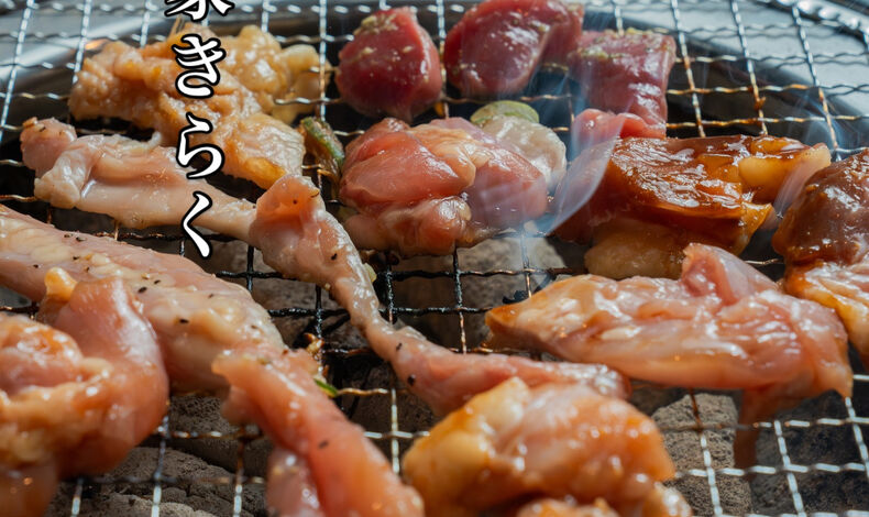 画像33076：【炙家きらく鳥焼肉食べ放題メニュー】
